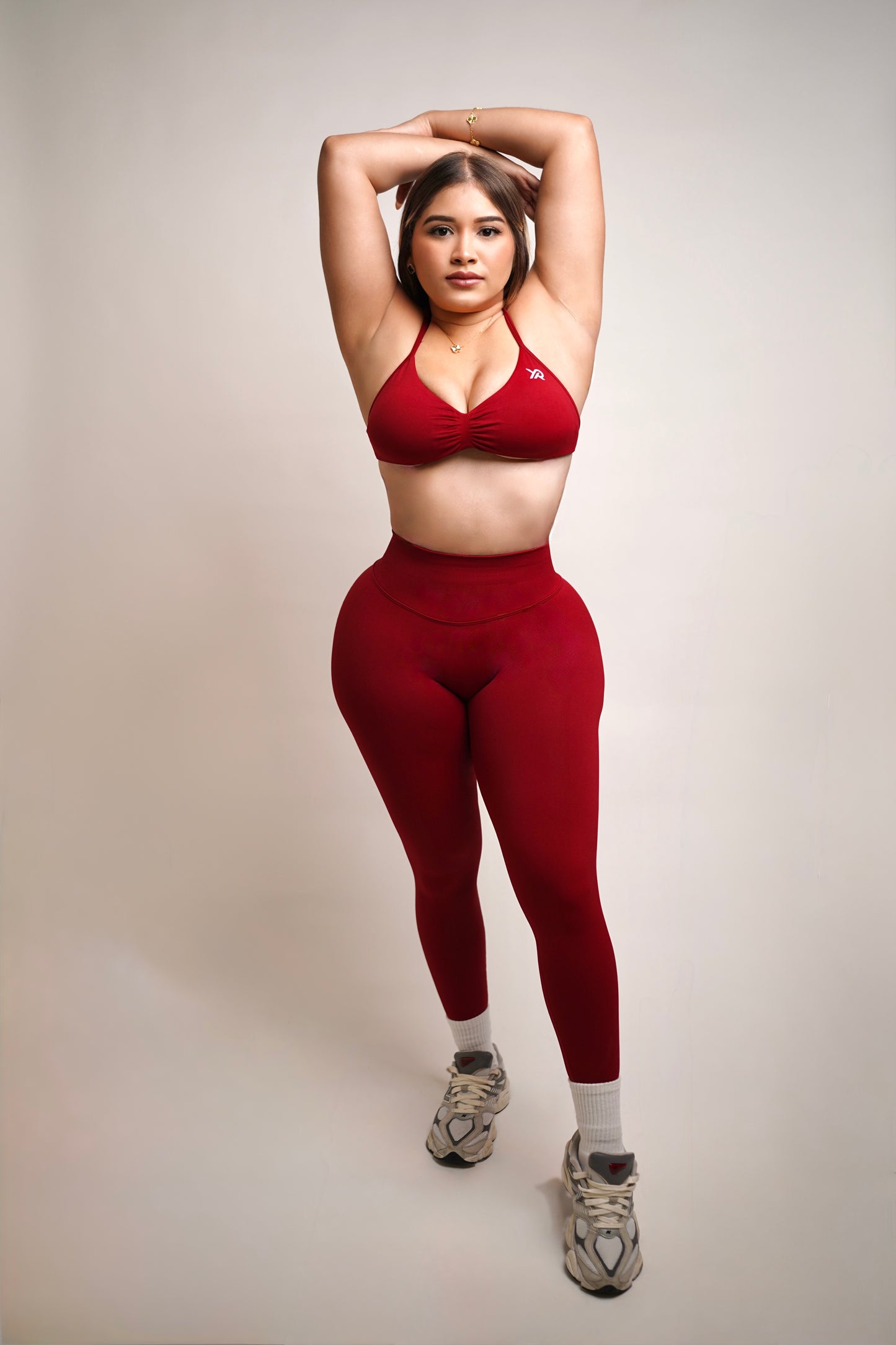 Perfect Peach Leggings (Red)