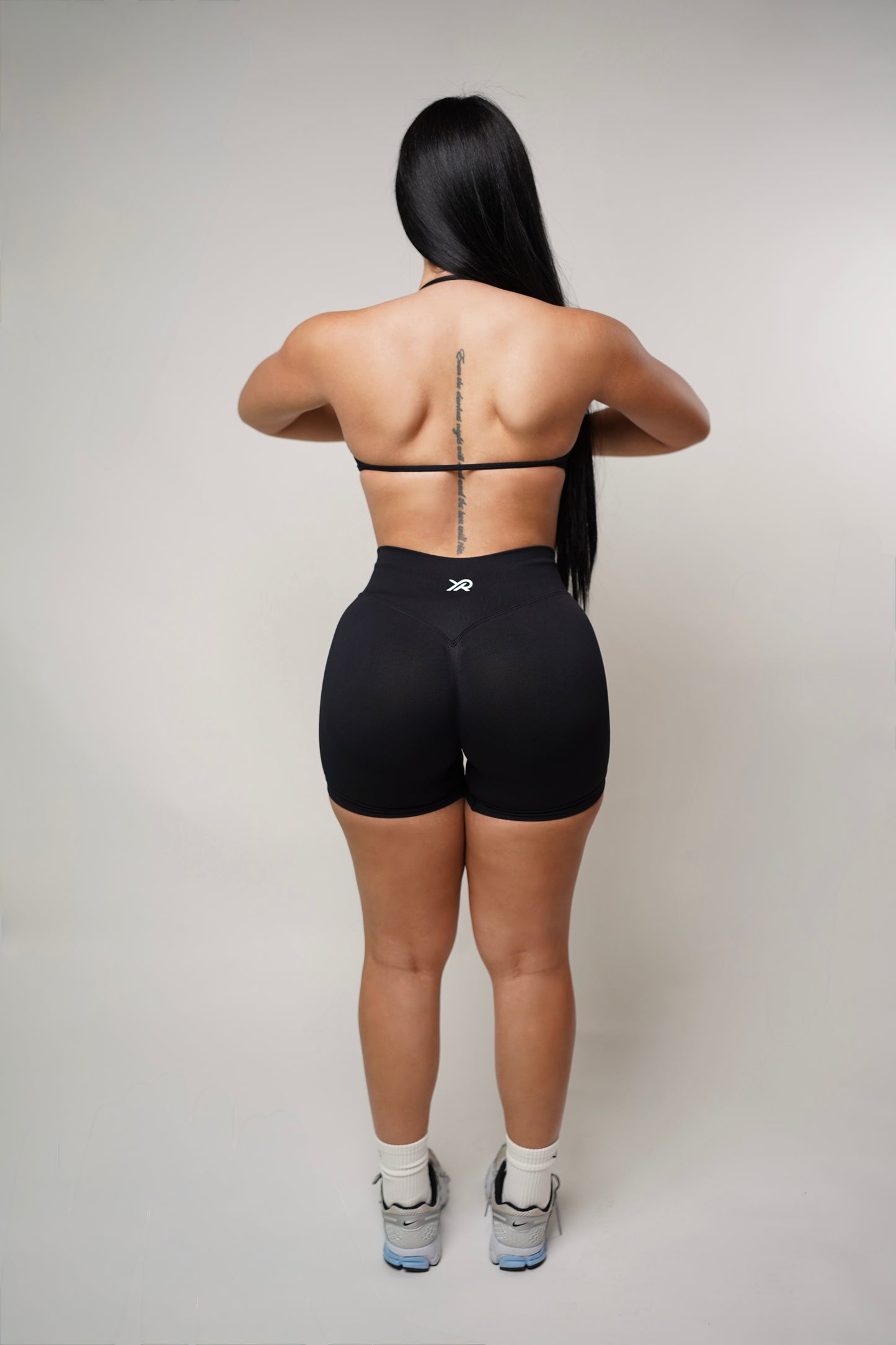 Perfect Peach Shorts (Black)