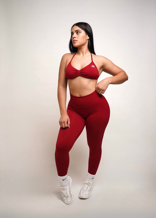 Perfect Peach Leggings (Red)
