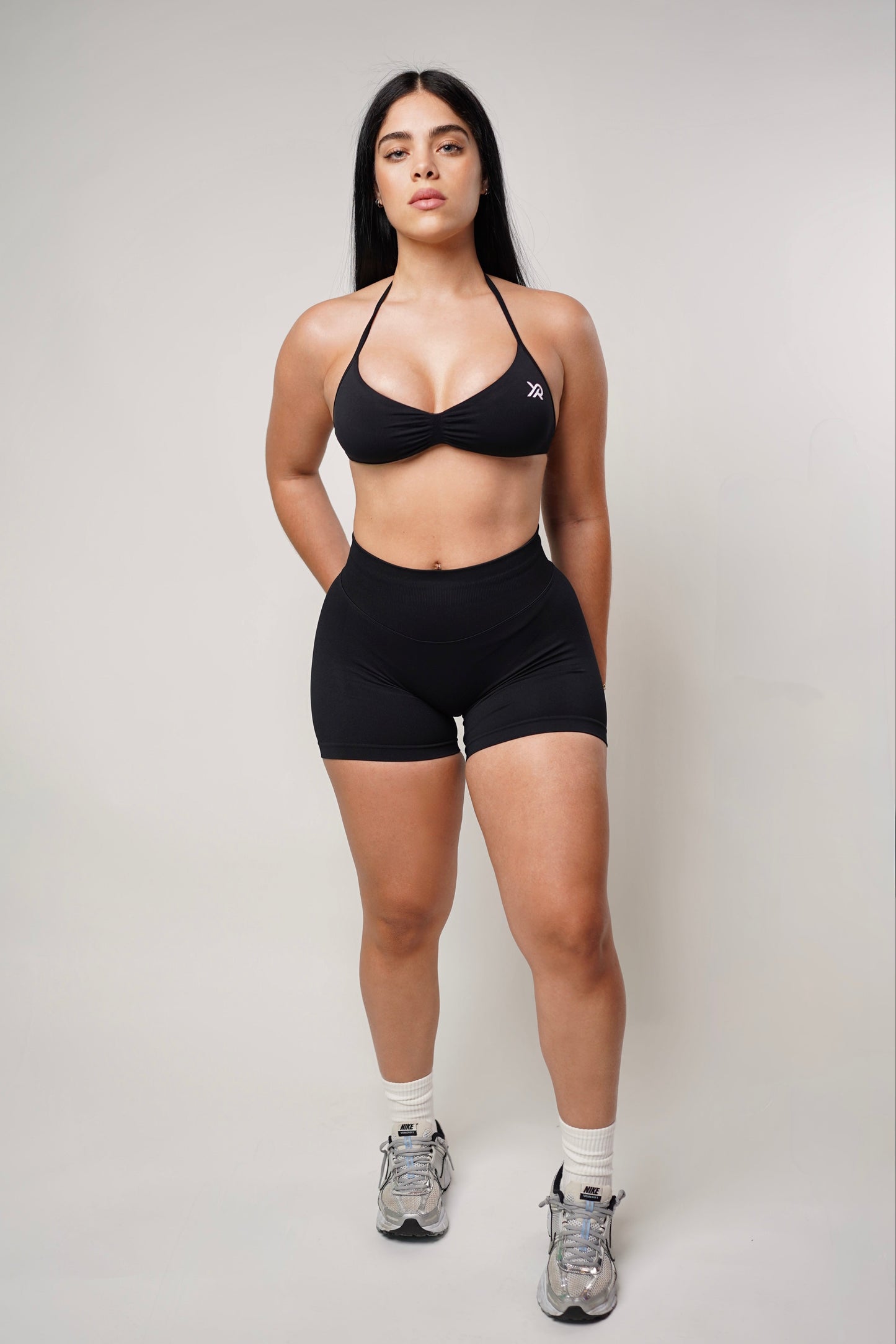 Perfect Peach Shorts (Black)