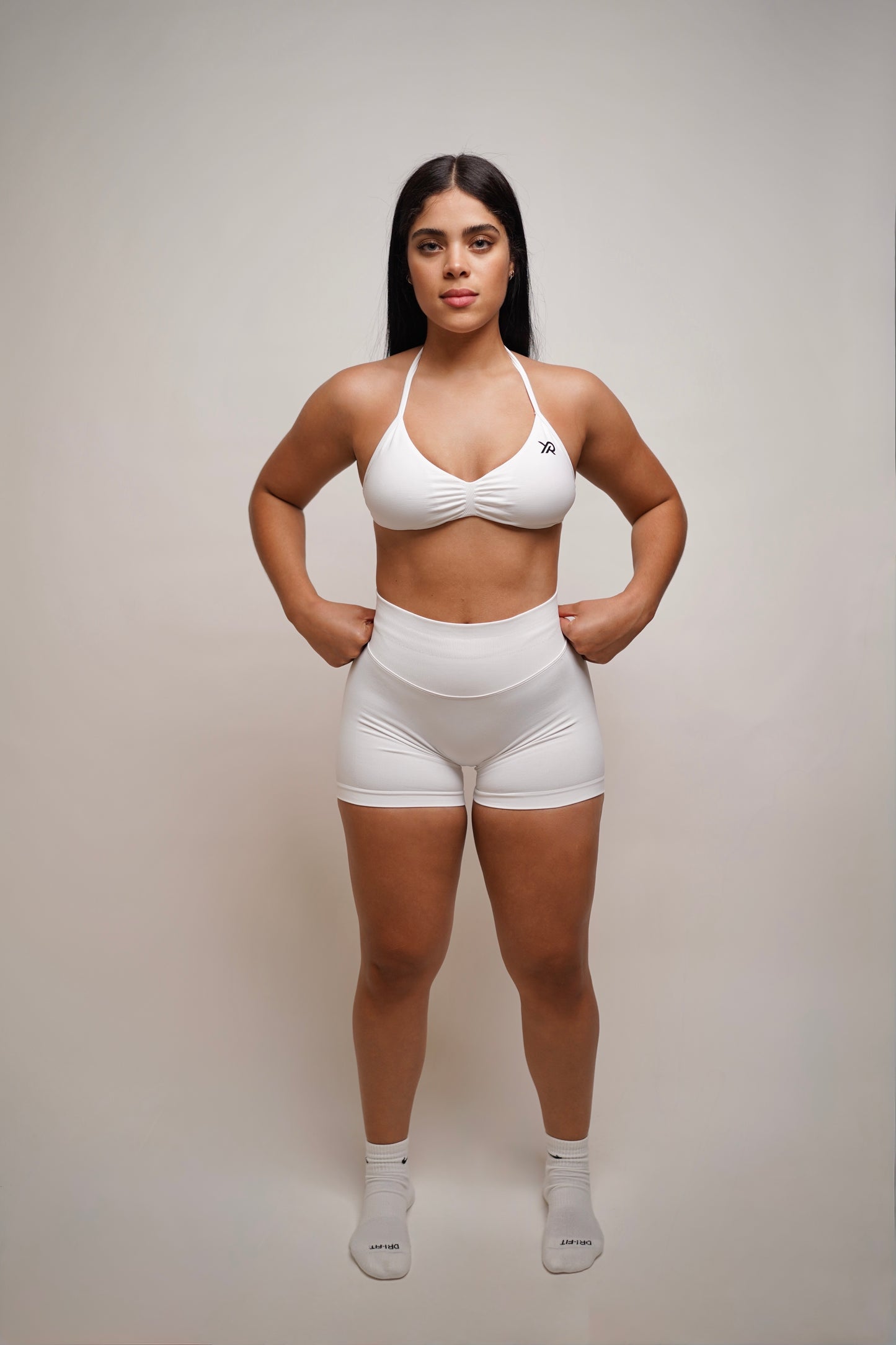 Perfect Peach Shorts (white)