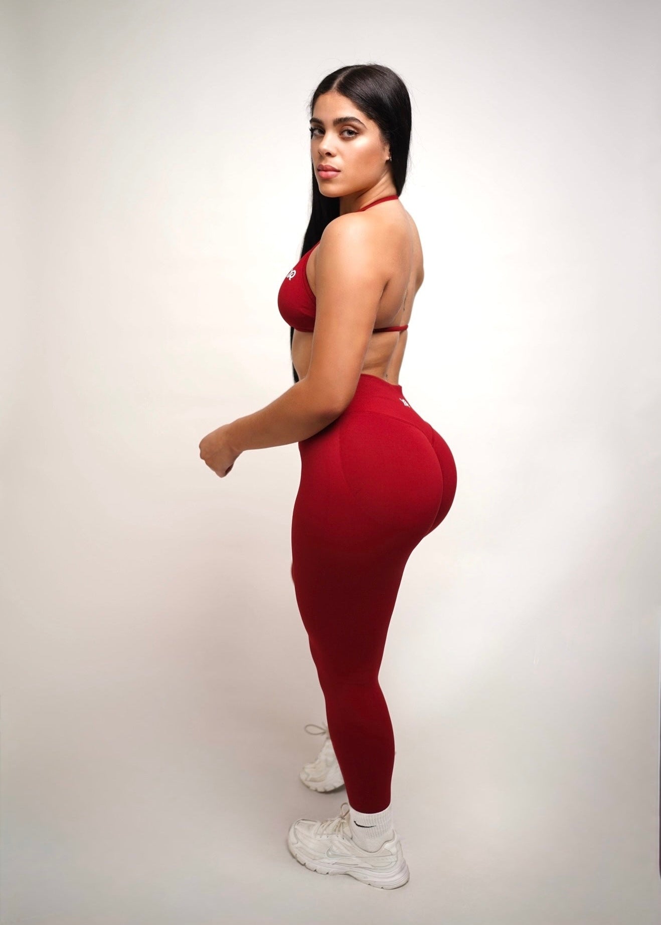Perfect Peach Leggings (Red)