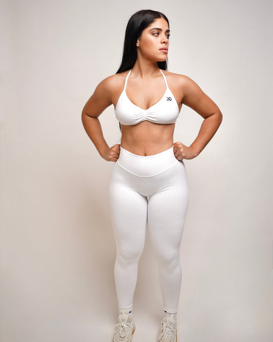 Perfect Peach Leggings (white)
